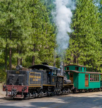 Vintage Jenny Car Railroad Excursion