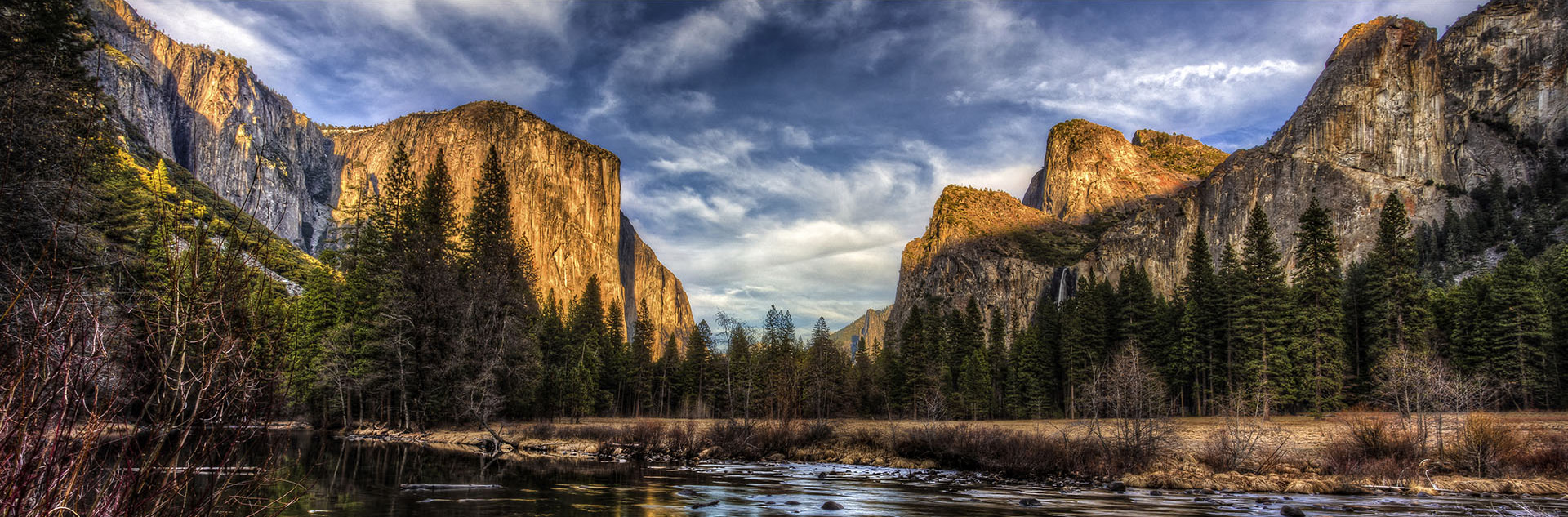 View of the Sierra Mountains