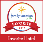 Family Vacation Critic Favorite Hotel Award for 2017
