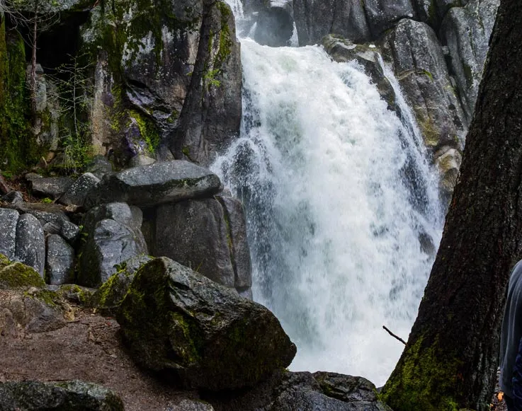 Chilnaulna Fall at Wawona in Yosemite National Park