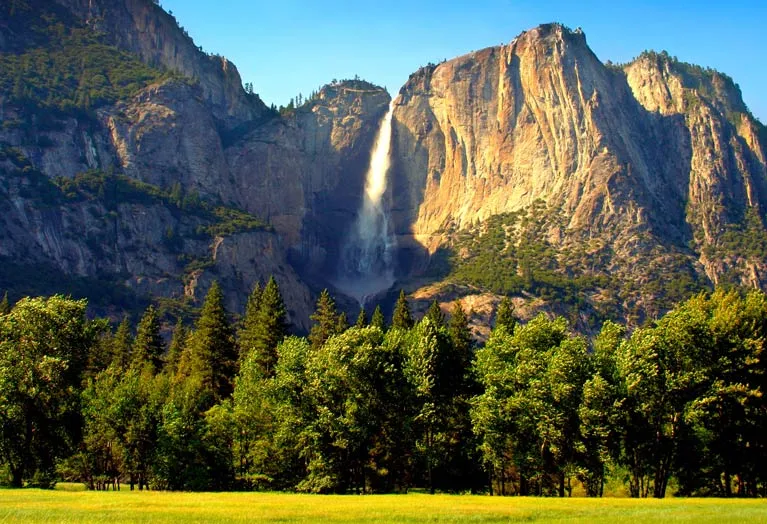 Yosemite Falls in Yosemite National Park