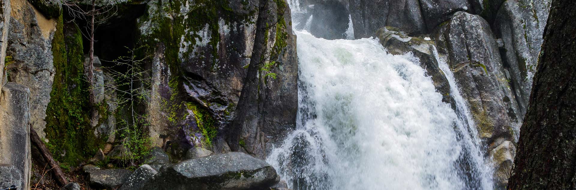 Chilnaulna Fall at Wawona in Yosemite National Park