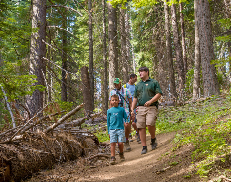Family on a Junior Explorer Tour