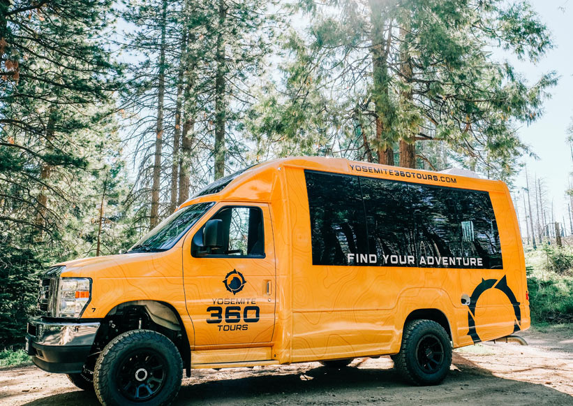 Yosemite 360 Tours bus