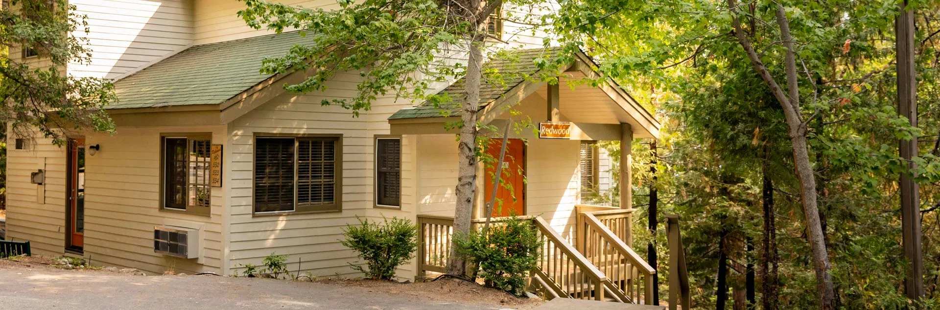 Exterior view of the Cottages at Tenaya