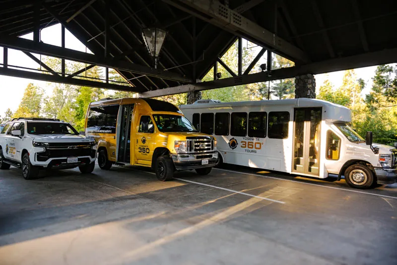 Tenaya shuttle and bus fleet