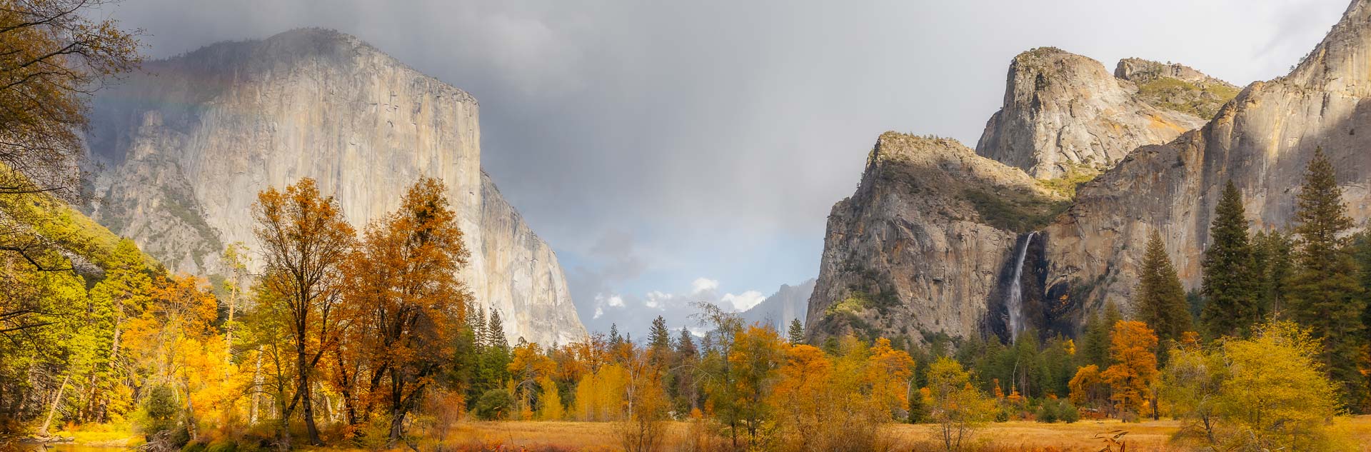 A fall view of Yosemite Valley