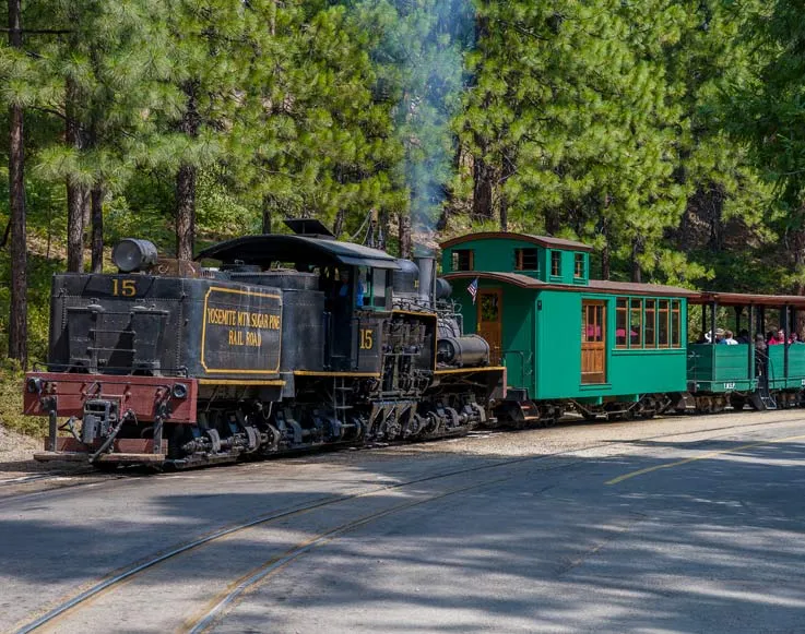 Spring Itinerary 8 The Yosemite Mountain Sugar Pine Railroad