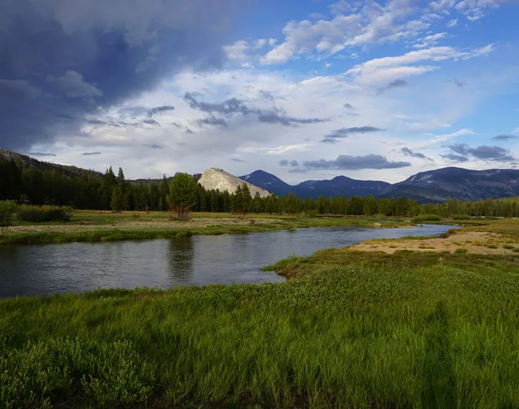 Tuolumne Meadows in Yosemite National Park