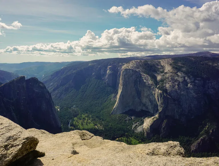 One Day w Pass 2 A view of Yosemite Valley from Glacier Point