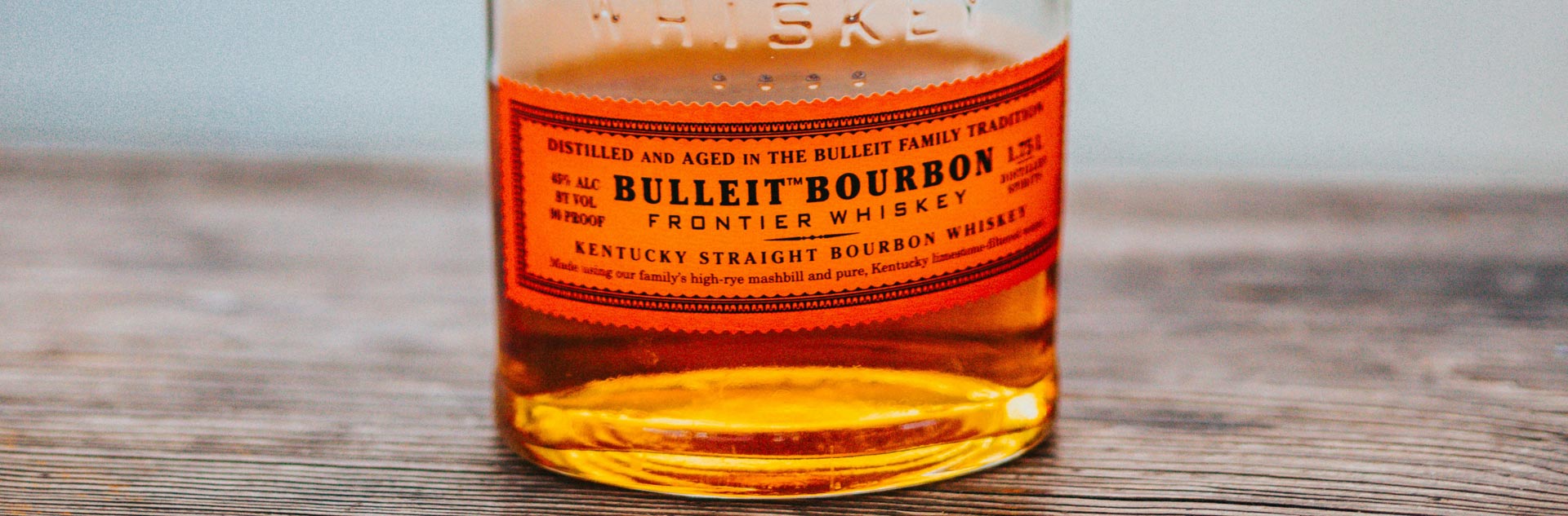 Bulleit & BBQ at Tenaya 1 A bottle of Bulleit bourbon