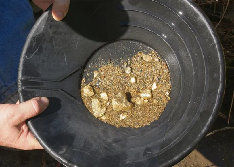 Home 8 Gold panning at Tenaya at Yosemite