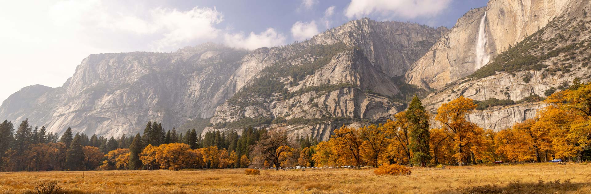Ways to Visit Yosemite 1 A Yosemite Valley meadow in fall