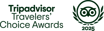 Tripadvisor 2025 Traveler's Choice Award logo