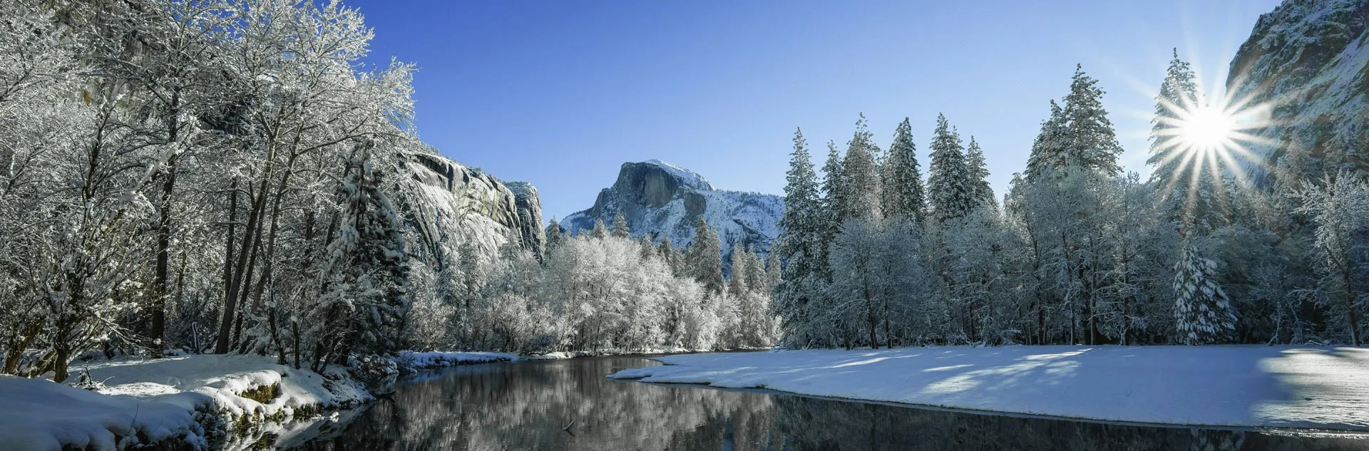Yosemite Valley in winter
