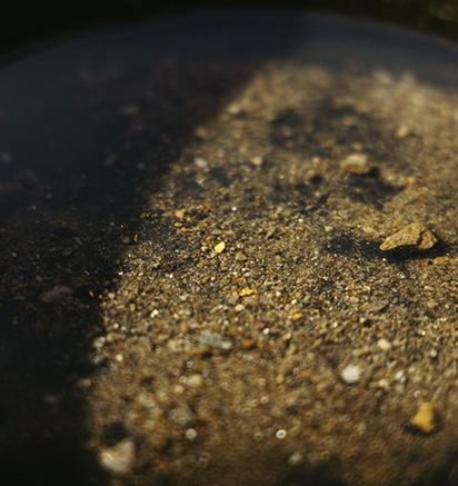 Panning for gold