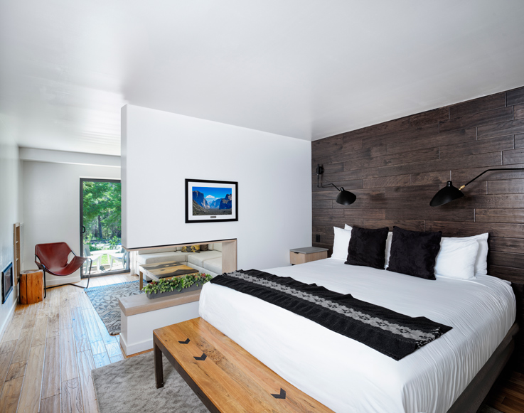 Accommodations 4 A guestroom suite interior at Tenaya at Yosemite