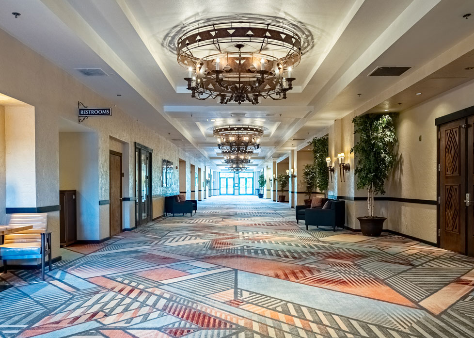 Entrance to the meeting and event spaces at Tenaya at Yosemite