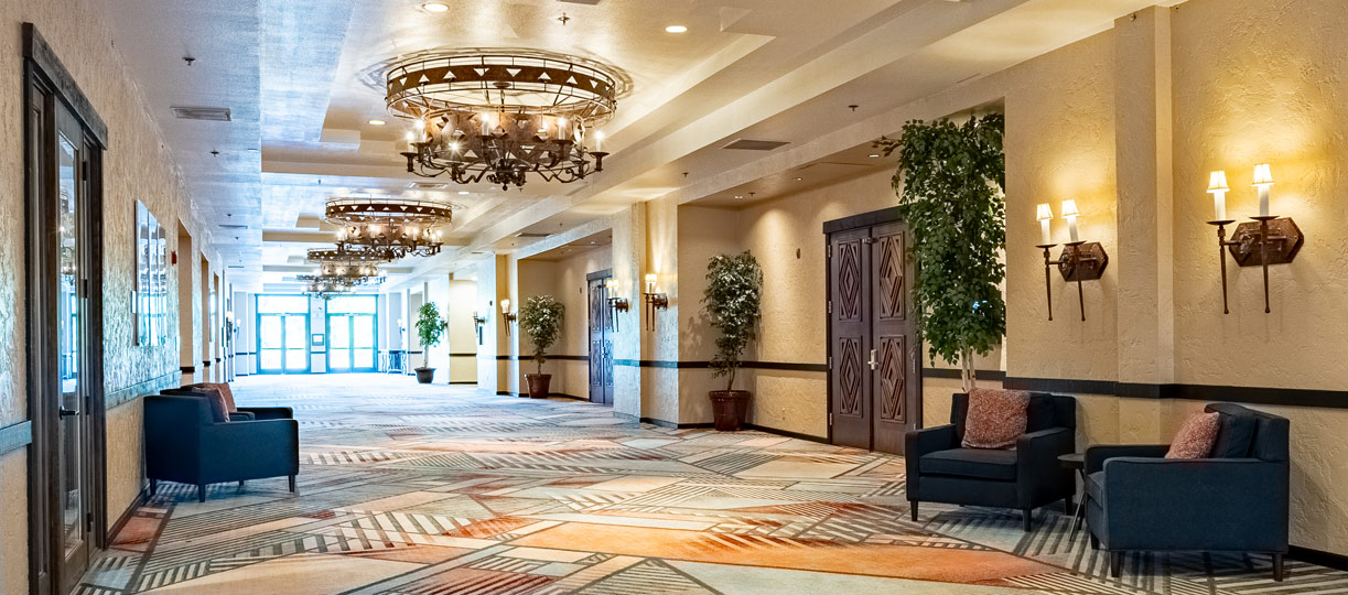Entrance to Tenaya at Yosemite's meeting and banquet space