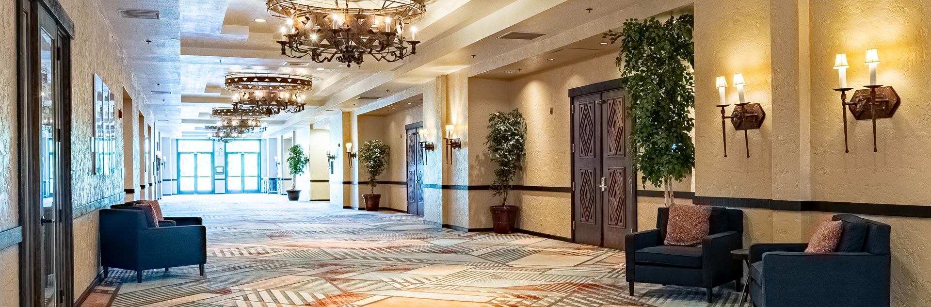 Entrance to Tenaya at Yosemite's meeting and banquet spaces