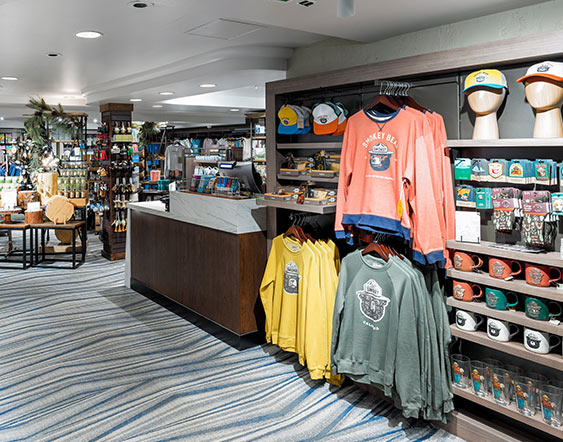 Gift shop at Tenaya at Yosemite