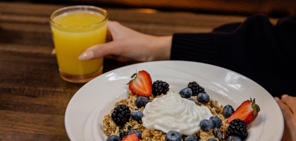 Breakfast at Jackalope's Bar & Grill