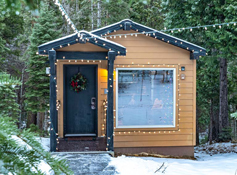 A holiday cabin at Tenaya at Yosemite