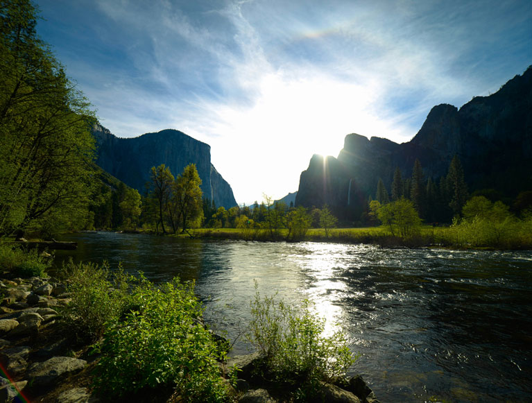 Sunrise in Yosemite Valley