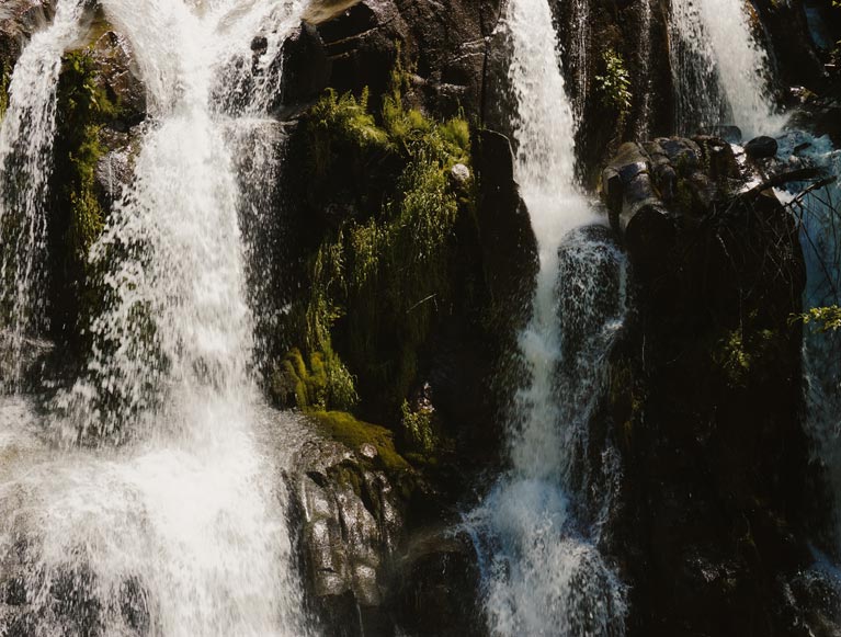 Corlieu Falls near Tenaya at Yosemite