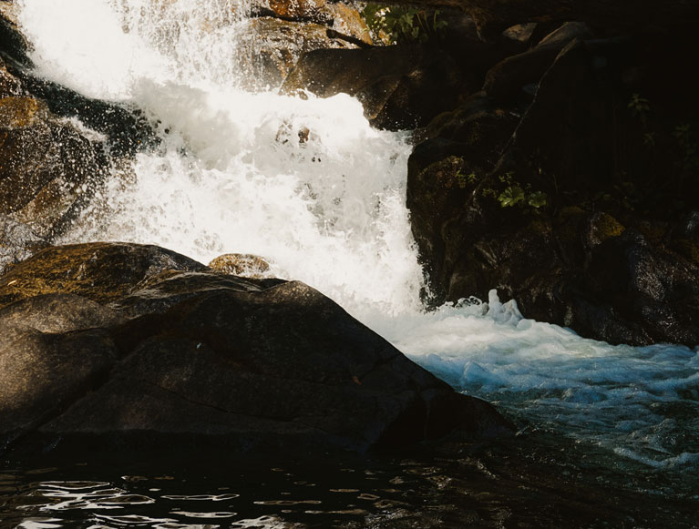 Corlieu Falls near Tenaya at Yosemite