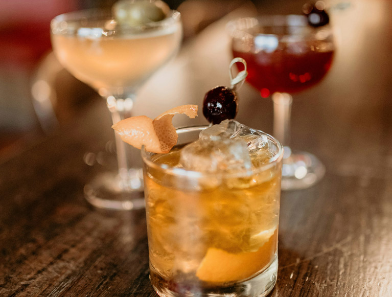 Drinks served at Tenaya at Yosemite